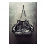 Sporto salė Bokso pir&scaron;tinės Drobės Tapyba Plakatas Svetainės siena Menas Namų dekoravimas 21cm&times;30cm NoFrame