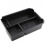 for Toyota RAV4 RAV 4 2013 -2015 ABS Car Armrest Storage Box Center Arm Rest Glove Box Tray Case Organizer black