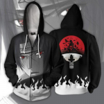 Auk&scaron;tos kokybės Anime Naruto Rei Akatsuki Spausdinti užtrauktuku megztiniai su gobtuvu Anime megztiniai Anime Cosplay plius dydis