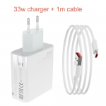 33w greito įkrovimo turbo įkroviklis skirtas Xiaomi 11 12 13 &scaron;altinis 6A USB C laidas POCO X5 X3 Pro F3 M3 Redmi Note 9 10 11 12 11s telefonui eu charger and 1m