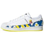 Philip Colbert x adidas Superstar Save The Lobster - Fried Eggs Unisex Batai-Sneakers Balti Avalynė-Balta Ry&scaron;kiai Geltona GX7997 43⅓