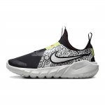 Nike Flex Runner 2 JP GS Doodles Vaikų sportbačiai Juodi Picante-Raudoni &Scaron;viesiai Citrininiai-Twist DV8253-001 36