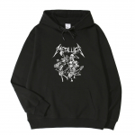 Metallicas Hoodie Unisex Unisex Moteri&scaron;kas Hoodie Alternatyvūs metalai repo metalai Juostinė Hoodie Parduodama daugiausia N34-N37 Unisex XL