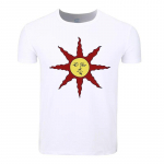Azijos dydis Vyri&scaron;ki su spauda Dark Souls II 2 Arteries Praise The Sun Madingi mar&scaron;kinėliai O XS balta