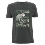 Pixies Monkey Grid Charcoal Unisex mar&scaron;kinėliai S