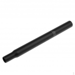Aliuminio lydinio tiesus dviračio sėdynės stulpas, 27,2 mm, pavir&scaron;ius matinis sidabro spalvos / 300,