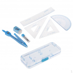 Geometry Kit matematikos rinkinys 7 dalių studentams su