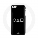 Coque Iphone 7 Carte Squid game Noir