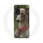 Coque pour Xiaomi Redmi Note 11S L&eacute;vrier greyhound Gris