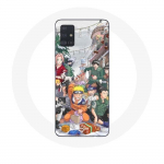 Coque pour Samsung Galaxy A51 Naruto Christmas Day Anime Manga