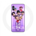 Coque pour Xiaomi Redmi Note 5 Pro BTS TinyTAN Animation Affiche RM Jin Suga J-Hope Jimin Jungkook Et V