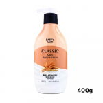 [HAPPY BATH] NATŪRALI kūno pieno milteliai kūdikiams ir obuolių bananai 400 ml Baby Powder 400ml