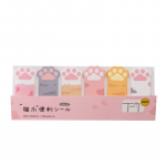 1 gabalas Kawaii kanceliarinės prekės Animacinis filmas Katės letenėlė Atminties bloknotas Žymės Vėliavos Rodyklės Skirtukas Lipdieji užra&scaron;ai Etiketės Popieriaus lipdukai