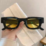 Nauji maži rėmeliai kvadratiniai saulės akiniai moteri&scaron;ki vasaros mados saulės akiniai klasikiniai vintažiniai hiphopo akiniai nuo saulės UV4 Oculos De Sol As shown in the figu