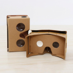 1vnt Google Cardboard 3D Vr virtualios realybės akiniai, skirti Android arba telefonui onesize