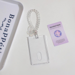 Akrilo Skaidrus Kortelės Dėklas Studentų Autobuso Kortelės Maitinimo Kortelės Apsauginis Dėklas ID Nuotraukos Eksponavimas Raktų Pakabukas Pakabukas Moteri&scaron;kas