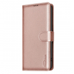 RFID blokuojantis Lichee ra&scaron;tas PU odinis kortelių lizdas piniginės telefono dėklas, skirtas Nokia G42, G310, C22, C32, G22;Infinix Note 40 4G, Note 40 Pro, Note 40 Pro+... Nokia G22 juoda