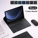 Dėklas, skirtas Samsung Galaxy Tab S9 FE 10,9 colio nuimamas Bluetooth klaviatūros dėklas, skirtas Samsung Tab S9 FE 10,9 colio SM-X510/X516B French Keyboard