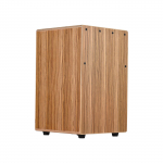 Cajon Drum Box Medinis būgnas Rankinis būgnas Lygus Blizgus pavir&scaron;ius Mu&scaron;amasis instrumentas Zebra Mediena Children Style