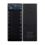 Super Fast Charge Power Box 20000mAh Akumuliatoriaus įkrovimo Storage Box Shell 8x18650 Power Bank Dėklas 9V 25W Be Baterijos iPhone 8x18650