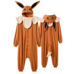 Cow Kigurumi Umbreon Anime Onesies Moteri&scaron;ki Vyri&scaron;ki Kombinezonai Juokingi Kostiumai Suaugusiesiems Žiemos Pižamos Festivalio Apranga Gyvūnų Kostiumai Kombinezonas L( fit 165-173cm)