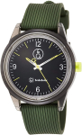 [Citizen Q&Q] Laikrodis Analog Smile Solar, vandeniui atsparus uretano diržas RP10-006 vyri&scaron;kas juodas x žalias žalia
