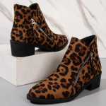 Moteri&scaron;ki zom&scaron;iniai kulk&scaron;nies batai su užtrauktuku smailia nosimi Moteri&scaron;ki batai austi kratinys Moteri&scaron;ki batai Paprasti kvadratiniai &bdquo;Chelsea&ldquo; batai 35