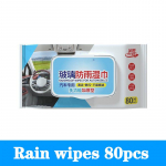 80 vnt. Lietaus atstumiantis pur&scaron;kiamasis pur&scaron;kalas nuo rasojimo, pur&scaron;kalas nuo rasojimo Anti-Fog Wipes 80pcs