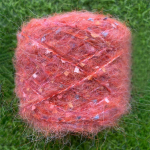 50 g / Roll Gypsophila Mohair verpalai pasidaryk pats &scaron;alikas, megztinis, kepurės siuvimo priedai juoda