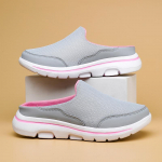Vasaros naujos kvėpuojančios pusiau &scaron;lepetės Fashion Trend One Foot Kick Lazy People laisvalaikio skraidantys vyri&scaron;ki batai 36