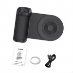 3 in 1 Magnetic Phone Camera Grip Handle Equipment Vlog Photography Charger violetinė