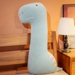80-120cm Animacinių Gyvūnų Kawaii Dinzauras Krokodilas Lapė Pliu&scaron;iniai Žaislai Kim&scaron;ti Mink&scaron;ti Ilgi Miego Pagalvės Lėlės Pagalvės Vaikams Mergaitėms Dovana 80cm