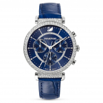 Swarovski 5580342 Passage Chrono Mėlynas Moteri&scaron;kas Laikrodis 36