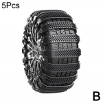 2024 Nauja Universali Žieminė Apsauginė nuo Slydimo Grandinė Automobiliui, Visureigiui, Mikroautobusui, TPU Apsauginė nuo Slydimo Grandinė, Kelių Saugumas, Transporto Priemonės Apsauginė nuo Slydimo Grandinė R9g4