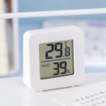 Buitinis tikslus termometras mažas patalpų termometras LCD skaitmeninis temperatūros kambario higrometras matuoklis, jutiklis, drėgmės matuoklis Onesize