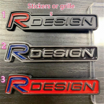 Automobilių stiliaus lipdukų grotelės 3D ženklelio emblema, skirta Volvo Rdesign XC90 S60 XC60 V70 S80 S40 V50 V40 V60 C30 S70 S90 V90 Priedai Style 1 Sticker