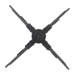 3D Holografinis Ventiliatorius 50cm 510x1400P Rezoliucija 510LED 4GB Atmintis Palaiko PC Programinę Įrangą APP Redagavimą US Plug