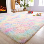 Mink&scaron;tas dažytas &bdquo;tie-dye&ldquo; kilimas miegamiesiems, vaikų kambariams, bendrabučiams ir klasėms Custom size