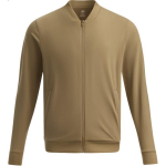 Under Armour Meridian Patogus Laisvalaikio Minimalistinis Sportinis Ilgomis Rankovėmis Striukė Vyri&scaron;kos striukės Camel-Brown 1386976-263 M