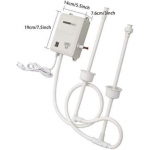 20 pėdų butelių vandens dozatoriaus siurblio sistema vieno ir dvigubo vamzdelio elektrinis vandens siurblys buitiniai kibirų priedai Double Tube