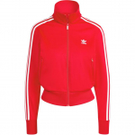 adidas Moteri&scaron;kas Adicolor Classics Firebird sportinis džemperis Geresnės raudonos spalvos Moteri&scaron;kas gatvės stiliaus drabužis IR8079 S