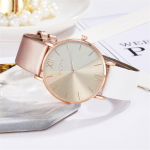 Women skin Belt type Watch Luxury Rose Gold Watches Ladies Casual watch one size juoda