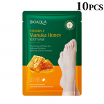 1/5/10 vnt. BIOAQUA &scaron;veičiamosios pėdų kaukės su medumi pėdų pedikiūrui, pa&scaron;alinančios negyvą odą, drėkinančios pėdų &scaron;veitiklis, pėdų kaukės, odos priežiūra 10pcs