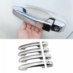 I&scaron;orinės dalys Toyota 4Runner 4 Runner 2010 2024 chromuotos automobilio durų rankenų dangtelio apdailos apsauginis lipdukas stiliaus aksesuarai