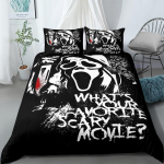 Scream siaubo nakties užvalkalų komplektas JAV King Queen Dvigulė Pilna Dvigulė Viengulė Dydžio Lovos Patalynės Komplektas 150x200cm