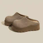 Madingi auk&scaron;takulniai moteri&scaron;ki platforminiai &scaron;lepetės Rudens zom&scaron;iniai batai moteriai Patogūs kasdieniai batai 2025 Naujos tendencijos Zapatillas De Mujer 35 pilka spalva