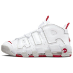 Nike Air More Uptempo 96 Balti Pilki Raudoni Vyri&scaron;ki Sportbačiai University-Red Grey-Fog DX8965-100 42