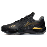 Li Ning Thunder serija Thunder CL Audinys Didelis atsparumas Neslystantis Dėvėjimui atsparus Žemi Badmintono Bateliai Unisex Bateliai Juodi AYAS034-1 41⅔