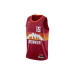 &bdquo;Nike Retro&ldquo; krep&scaron;inio mar&scaron;kinėliai, gerbėjų leidimas, Denverio &bdquo;Nuggets&ldquo;, Nikola Jokičius, Nr.. 15 vyri&scaron;kų palaidinių tamsiai raudonos spalvos CN1725-615 M