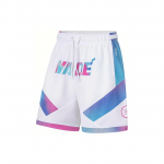 Li-Ning Way of Wade Spausdintos raidės mozaika Laisvalaikio &scaron;ortai Vyri&scaron;ki &scaron;ortai Balti AAPT051-4 XL